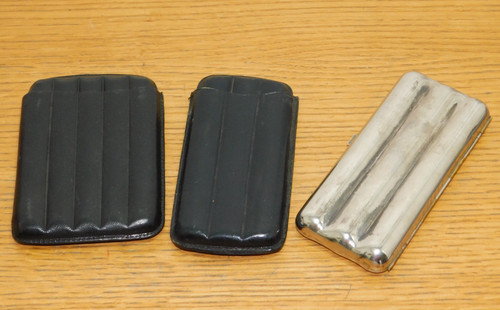 Vintage lot etui - 3, cuir